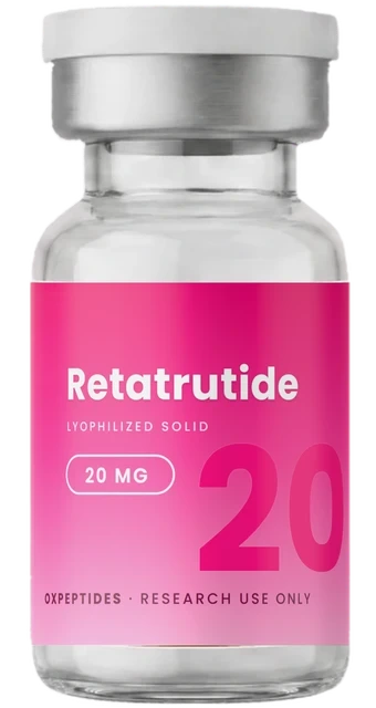 OXpeptides Retatrutide 20 mg vial, the real product